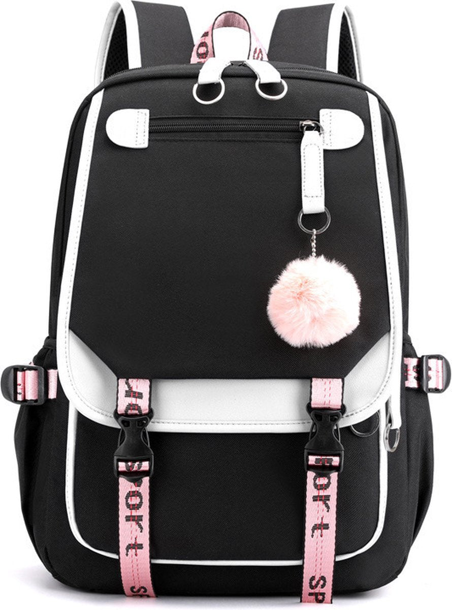 Backpack - School Bag - Backpack - Girl Backpack - School Backpack - School Bag - Book Bag - With USB Charging Port - Laptop Backpack - 30 Liters