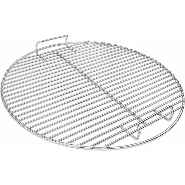 Round Cooking Grill Grate Replacement, Nickel-Plated Steel Rack for 18.5-Inch Charcoal Grills and Smokers, Silver, 44.5 cm