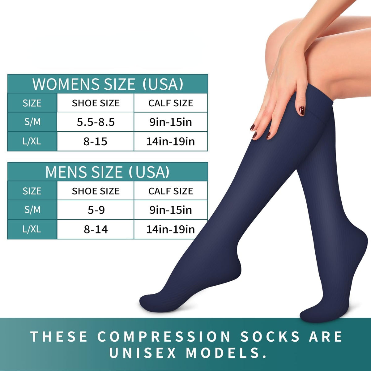 6Pairs Compression Socks for Women and Men - Best for Circulation, Running, Athletic, Recover, Nurse, Travel S/M 24 Purple Series