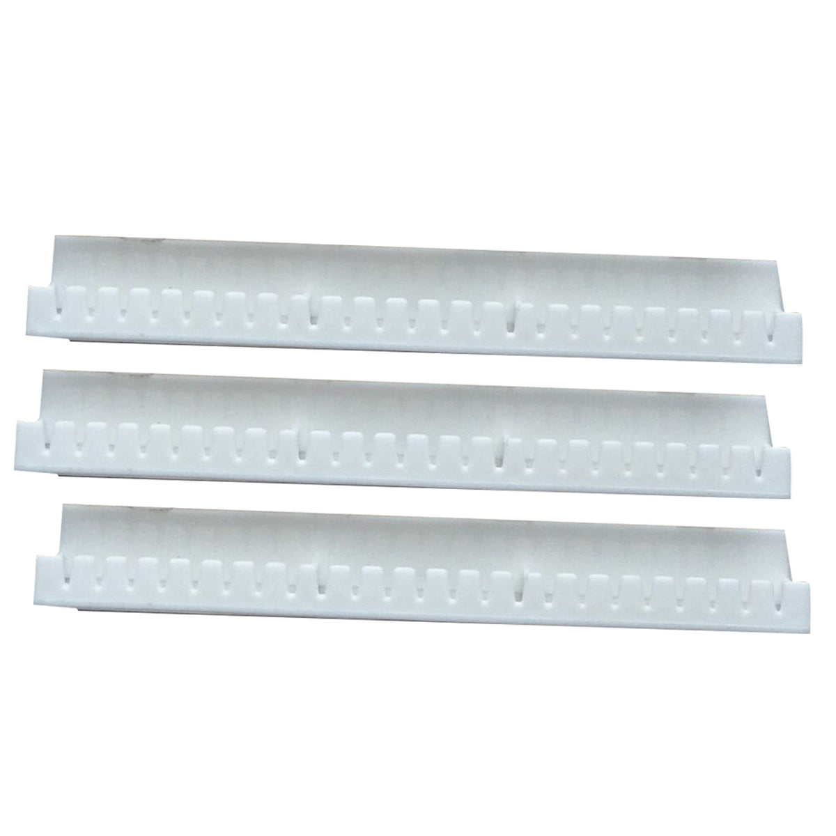 Adhesive Curtain Rod Hooks 9 in 1 Adhesive Paste Wall Hanging Storage Hooks Jewelry Display Organizer Necklace Hanger Newyear Arrival! White