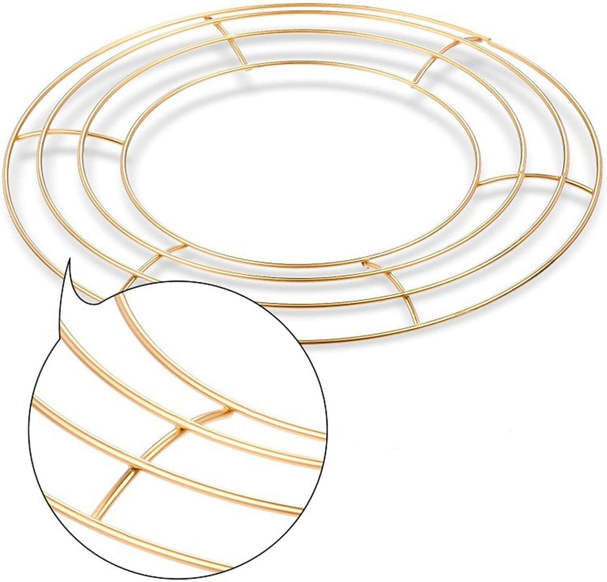 Wreath Frame Wire Wreath Frame Holiday Metal Wire Ring Valentines Decorations for Floral Arrangements Craft Diy,Garland Frame, 1 Wire Wreath Stand B Wire Wreath Stand Black