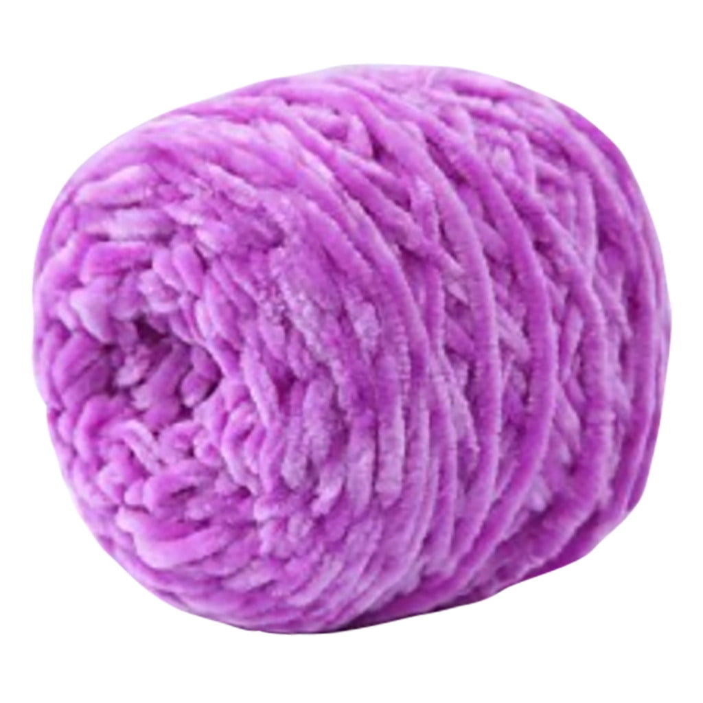 Diy Crochet Scarf Yarn 09 Light Dark Green, Soft Gold Velvet Knitting Yarn Diy Shawl Scarf Crochet Thread Woollenyarn 08 Purple