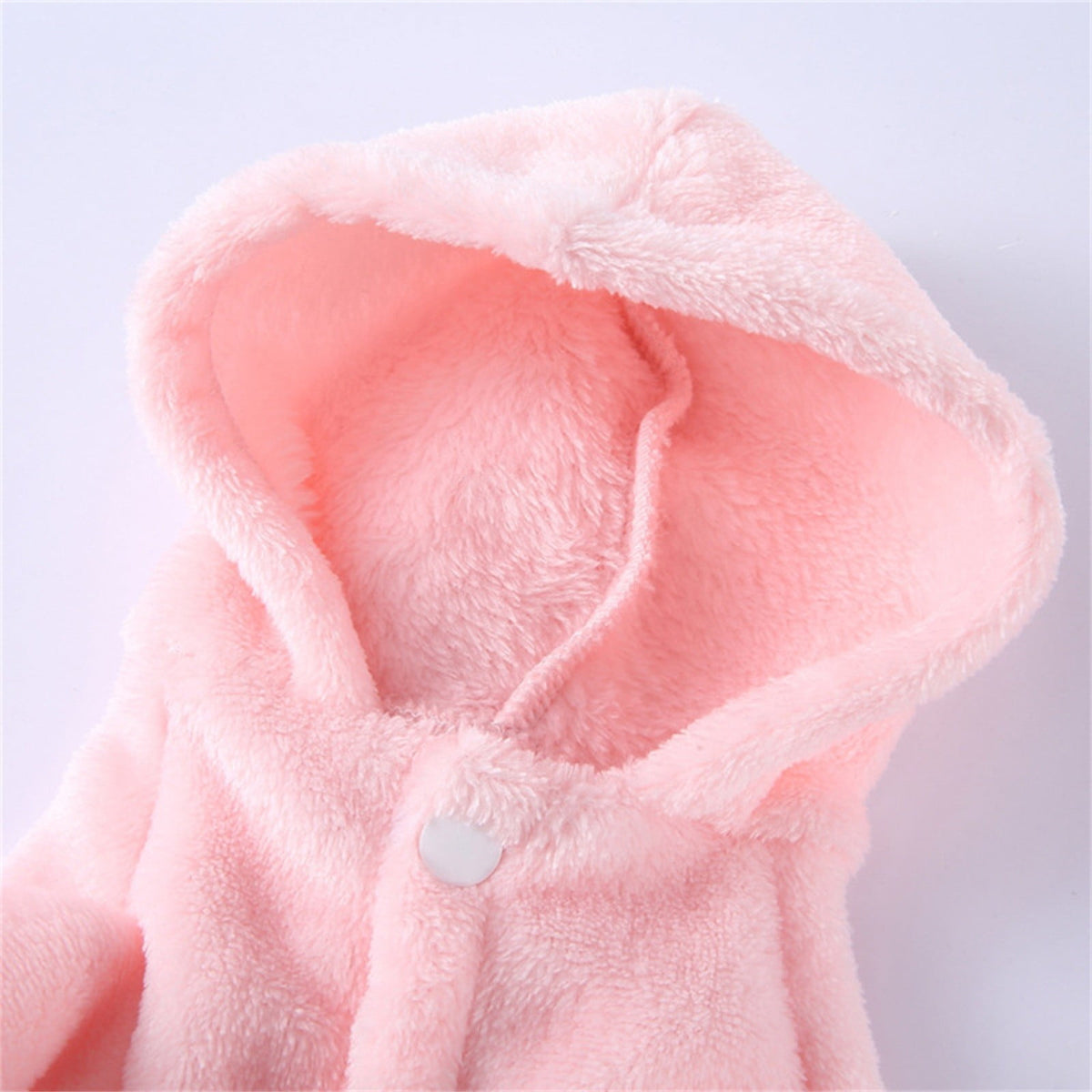 Dog Cat Bathrobe Pet Pajamas Soft Fleece Hooded Bathrobe Nightgown Pet Clothes for Dogs and Cats, XL Grey