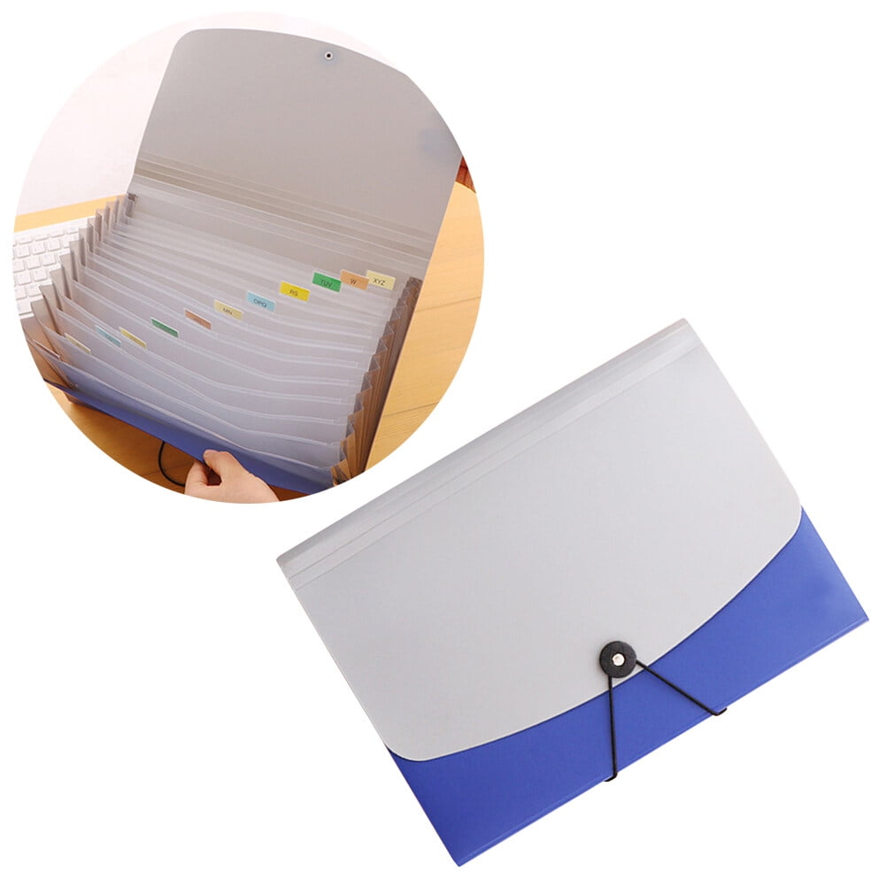 Folder Blue Office Work 1Pack 33.00X24.50X3.00CM Blue