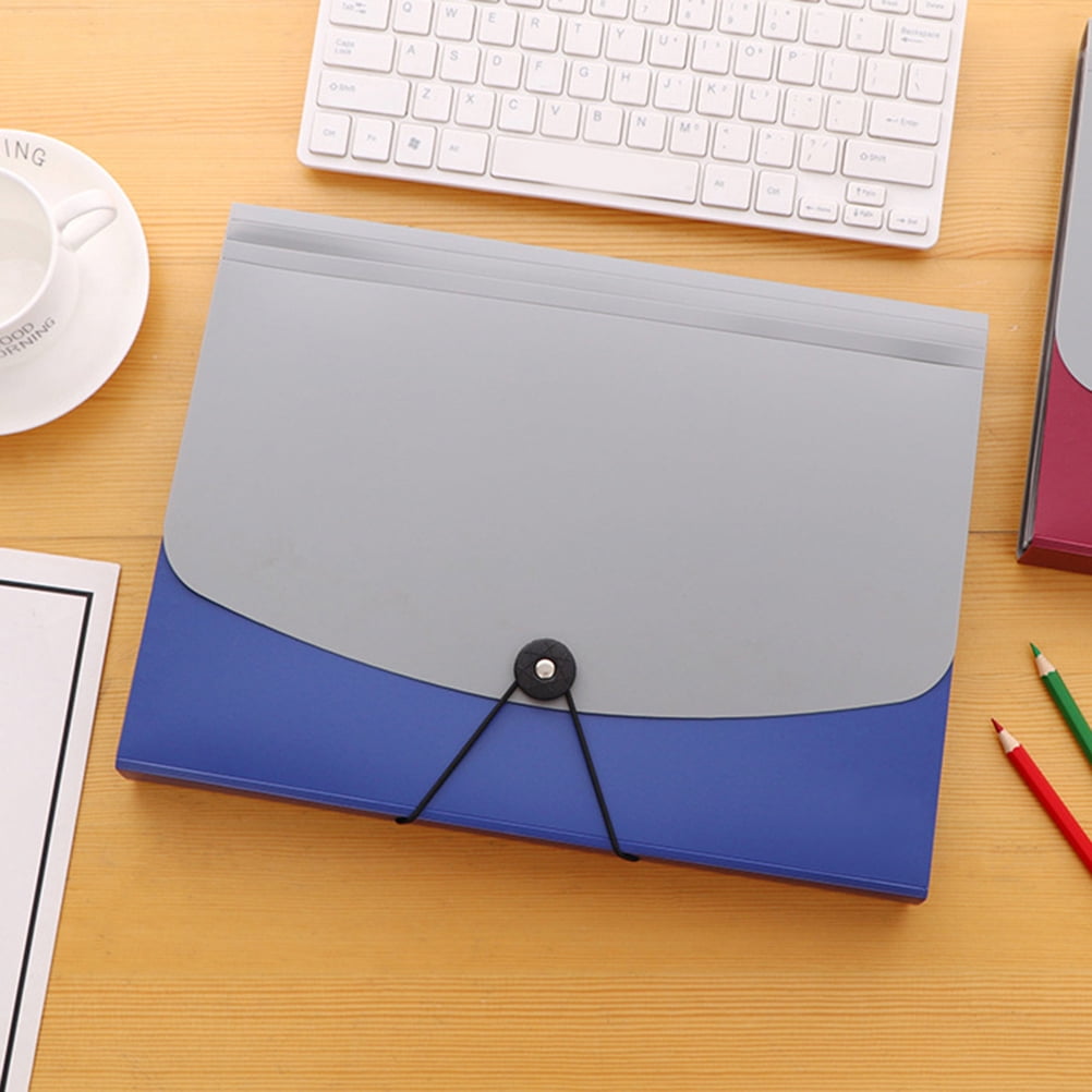 Folder Blue Office Work 1Pack 33.00X24.50X3.00CM Blue