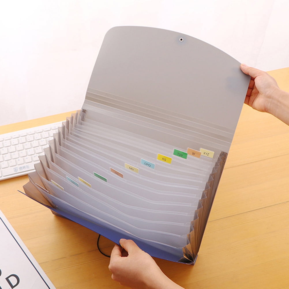 Folder Blue Office Work 1Pack 33.00X24.50X3.00CM Blue