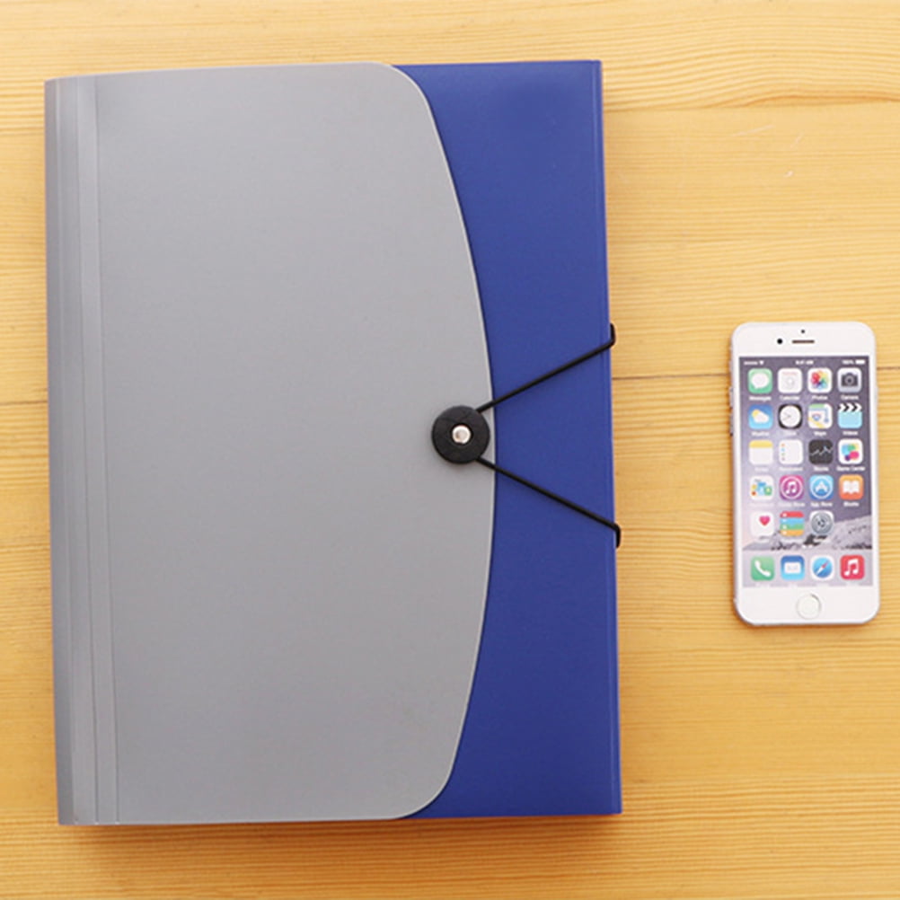 Folder Blue Office Work 1Pack 33.00X24.50X3.00CM Blue