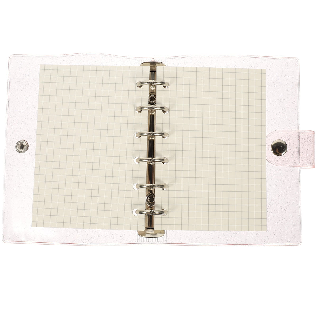 Worgeous Pink Small Notepad with PVC Material for Office Use Lightweight Compact Size 4.5 x 3 Inches