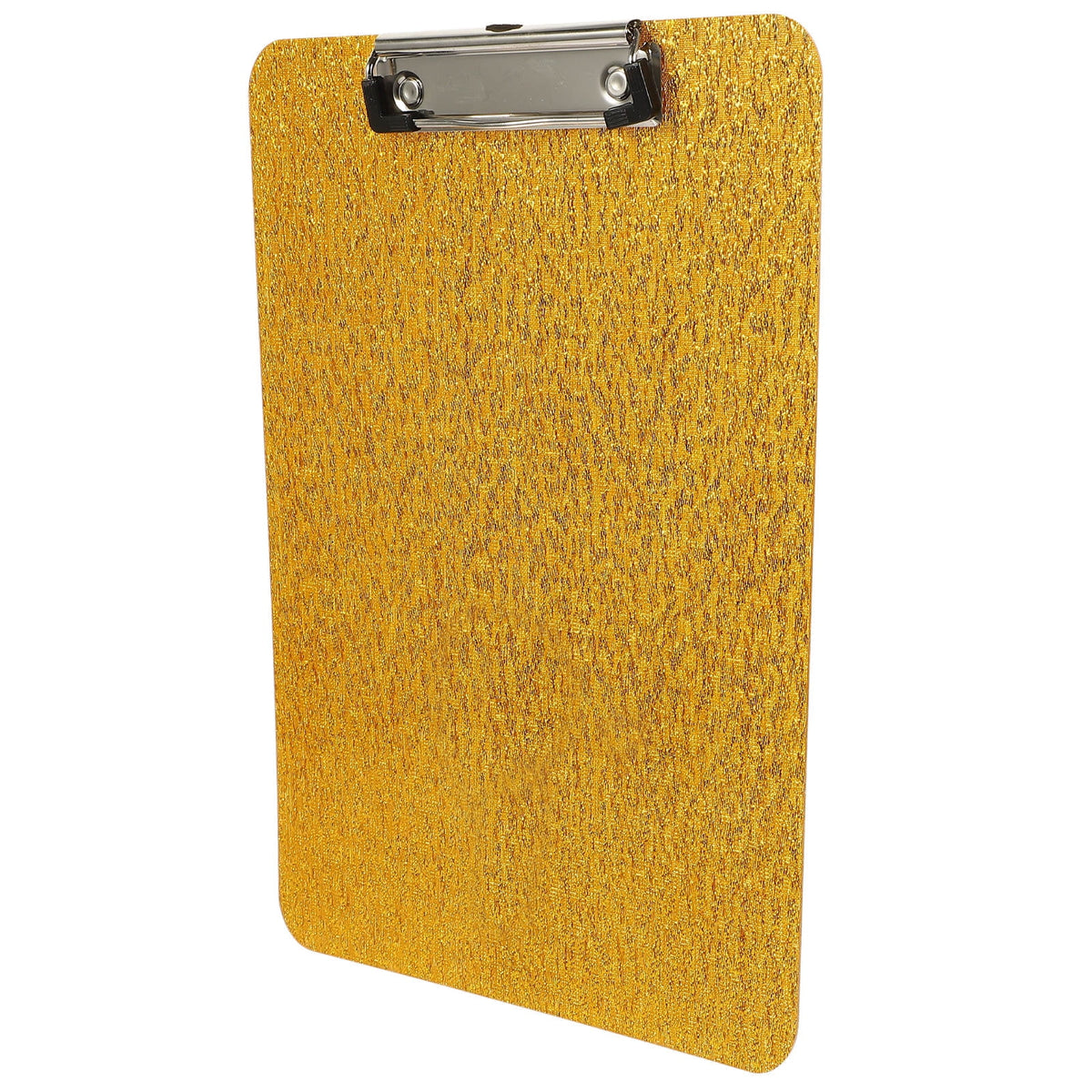 Worgeous Clipboard with Storage Small Writing Pad Student Office Golden