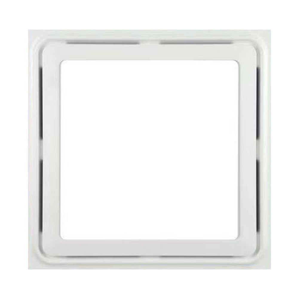 Powerful Bathroom Exhaust Fan With Led Lights 30*30Cm Exhaust Fan White Abs Smile Home