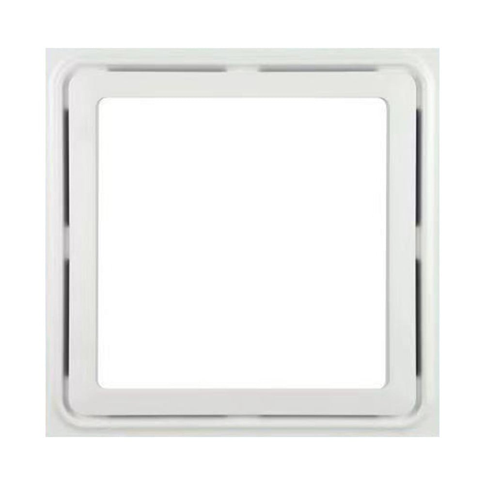 Powerful Bathroom Exhaust Fan With Led Lights 30*30Cm Exhaust Fan White Abs Smile Home