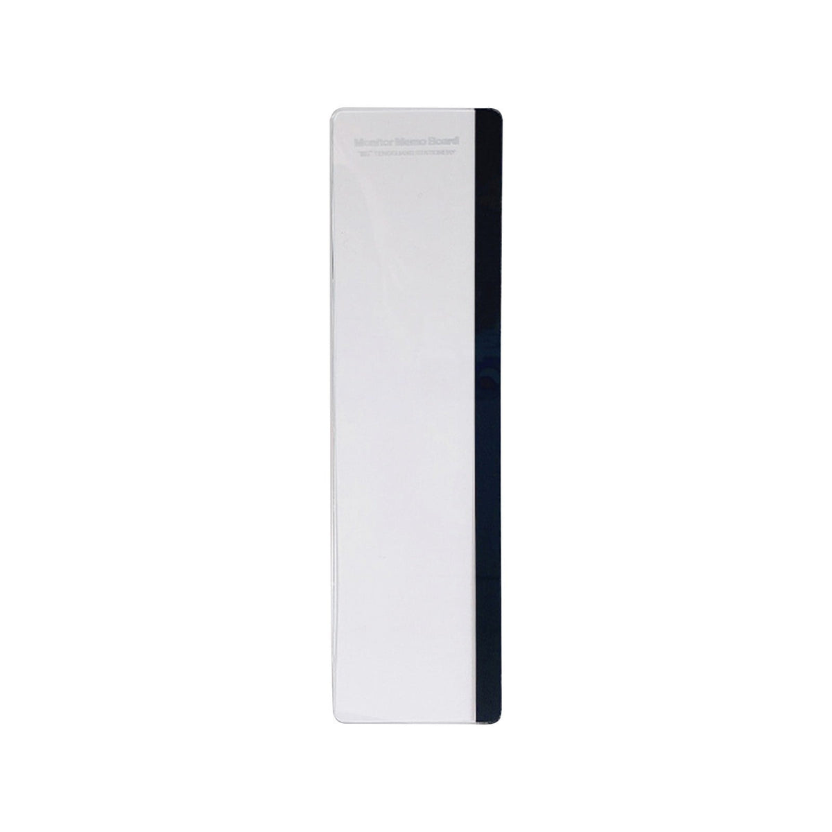 Computer Monitor Memo Board, Clear Desktop Sticky Note Holder for Office Messages Reminders and Home Workspace Organization