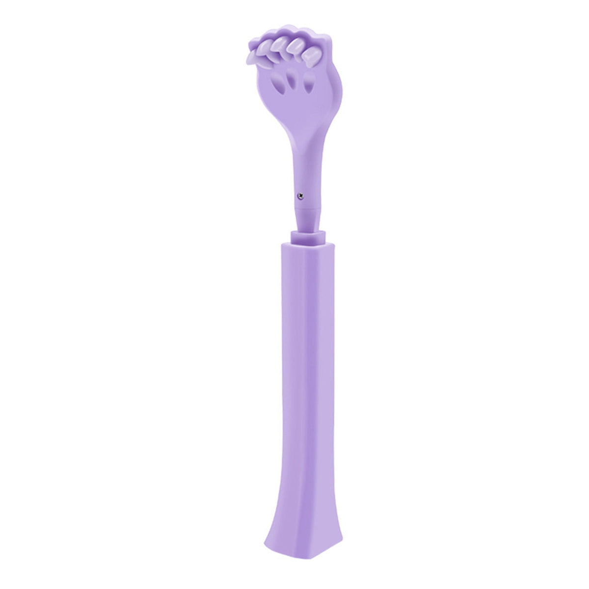 Extendable Back Scratcher, Telescopic Cat Claw Style Body Scratcher for Reaching Itchy Areas, Purple