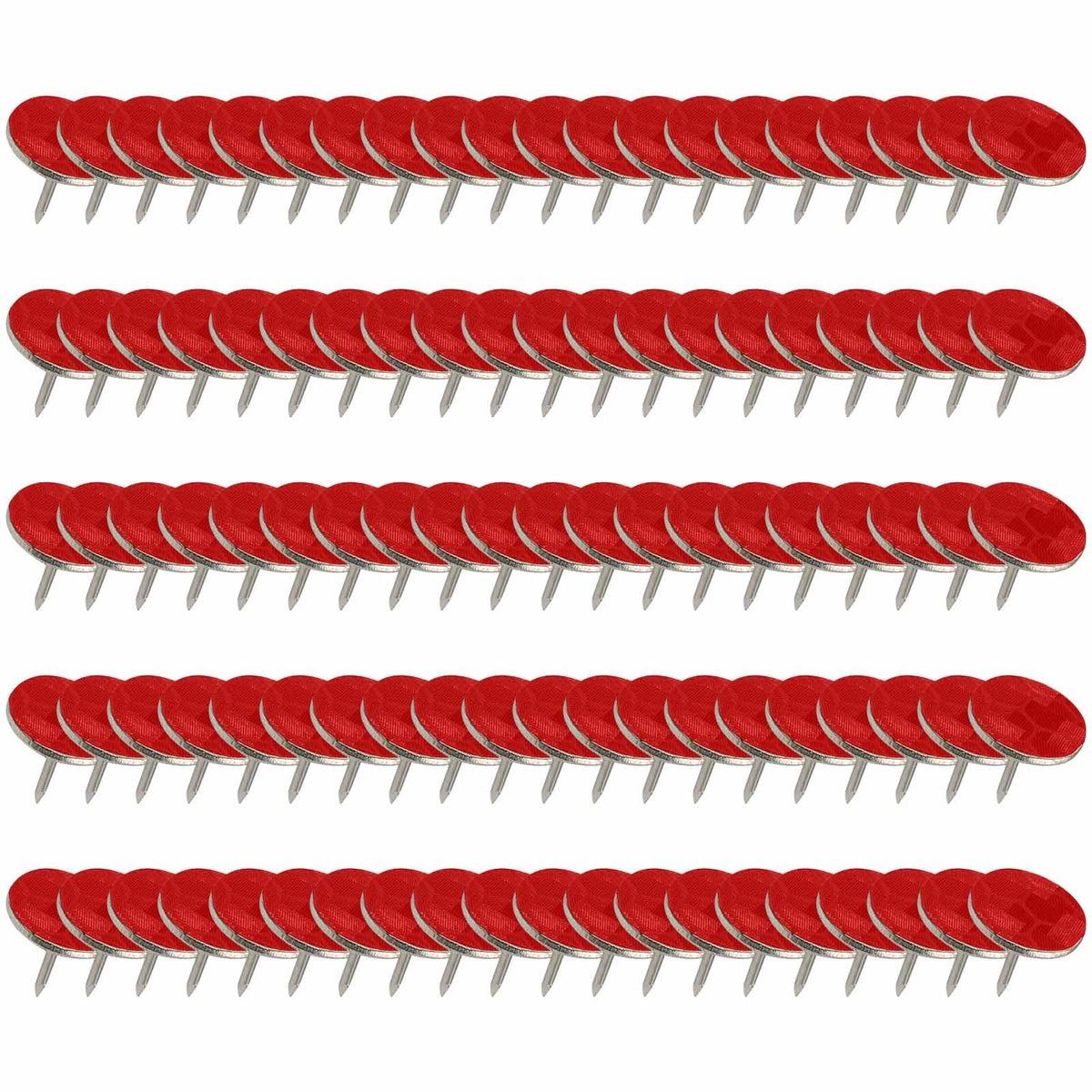 100 Pieces Reflective Tacks Trail Marking Tacks Reflective Trail Tacks Glow Tacks Reflective Trail Markers Mark Trail Reflective, Green