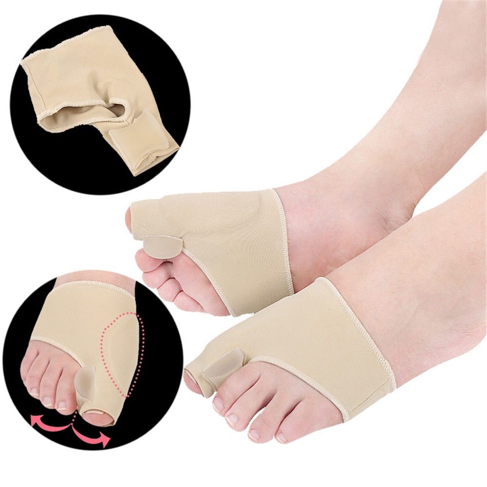 2 pair Relief Sleeve Pads & Corrector for Men & Women | Cushioned Support for Toe Alignment & Pain Relief | 2 Pair (35-40(S))
