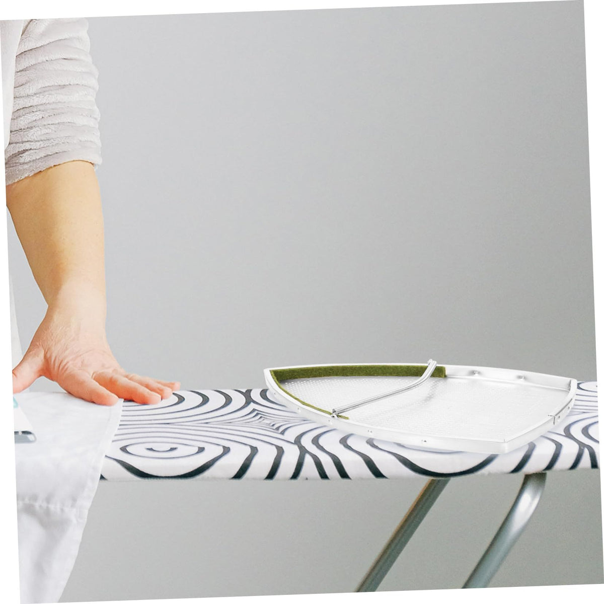 Steam Iron Bottom Cover Steamer Ironing Glove Iron Protector Cotton Fabric Metal Ironing Board Aluminium Iron