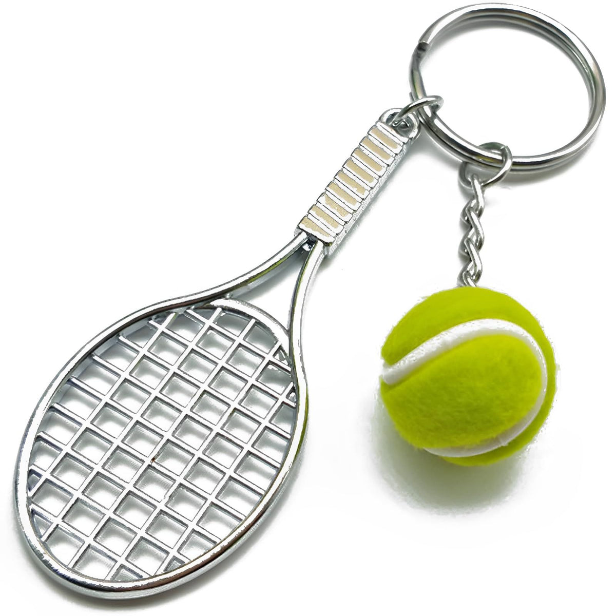 Mini Cute Soccer Keychain Bowling Keychain Tennis Keychain Baseball Keychain for Men Women Boys Girls Gifts