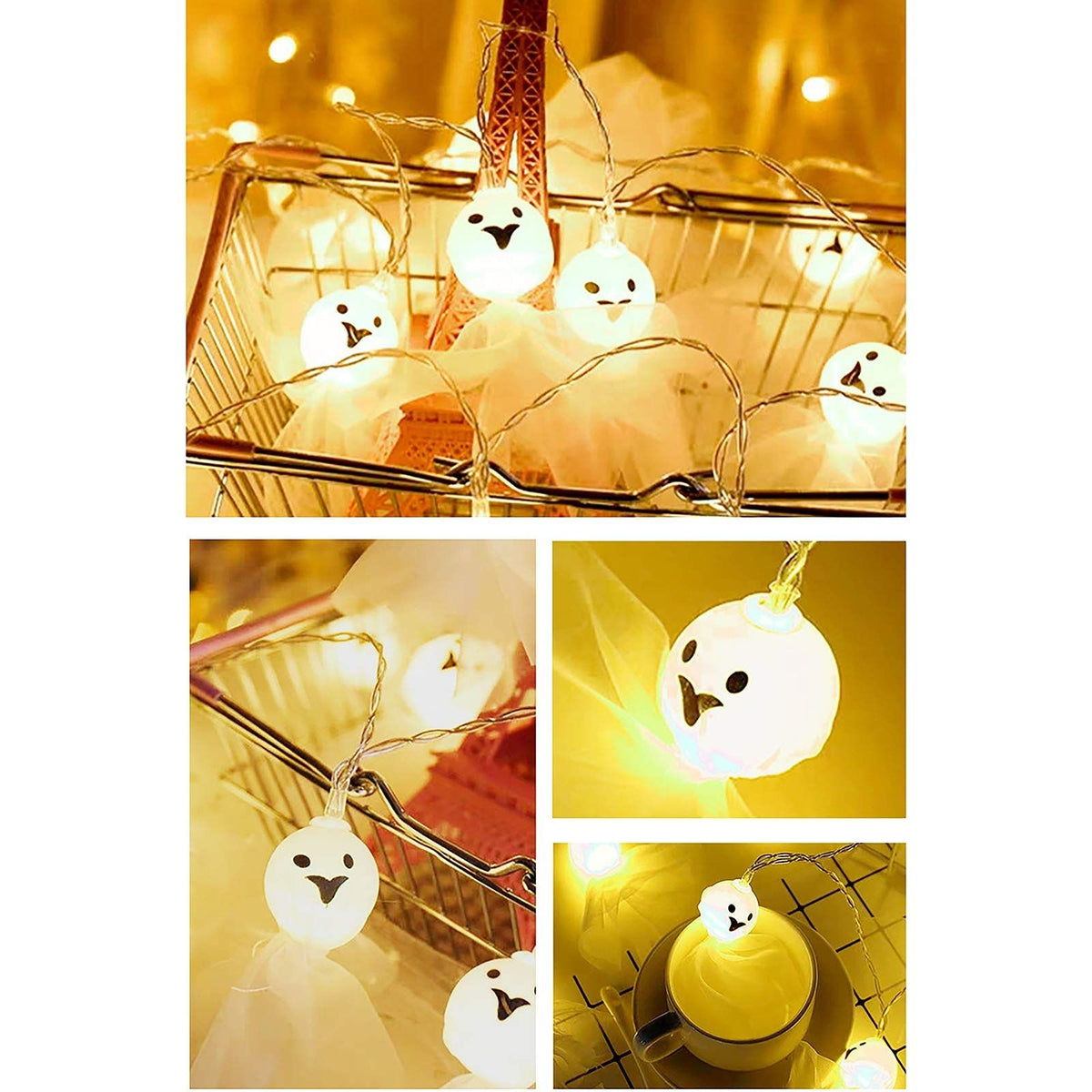 LED String Lights, Christmas Decorative Lights for Party Patio Christmas Garden Home Garden Halloween String Room Decoration