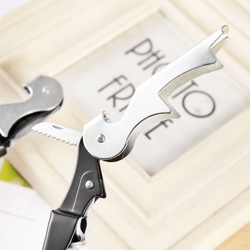 Waiter Corkscrew Professional Wine Opener with Foil Cutter,Manual Wine Bottle Opener for Servers, Bartenders and Waiter (3pcs)