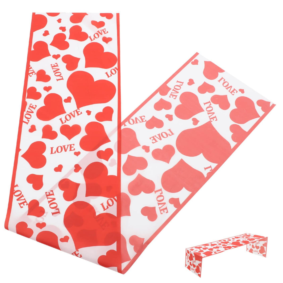 Valentines Day Tablecloth Elegant Tablecloths Heart Table Cloth Romantic Table Decoration Outdoor Picnic Table Decoration Red