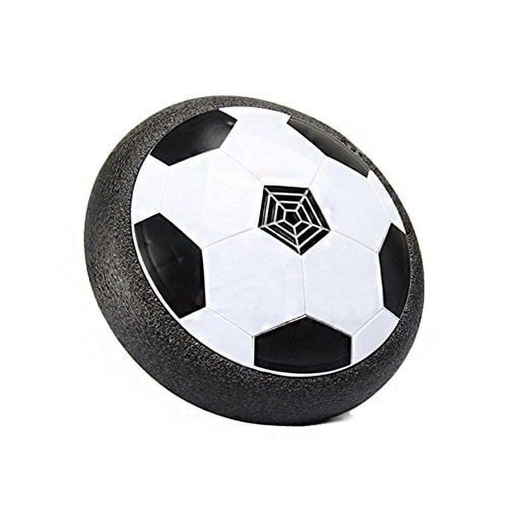 Hover Soccer Ball with LED Light Indoor & Outdoor Games Black, White