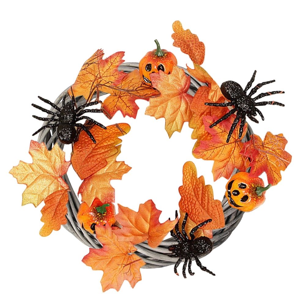 2 Pack Rattan Wreath, 15.74 DIY Wreath Natural Vine Wreath for Front Door, Thanksgiving, Christmas, Valentine\'s Day Wedding (Natural)