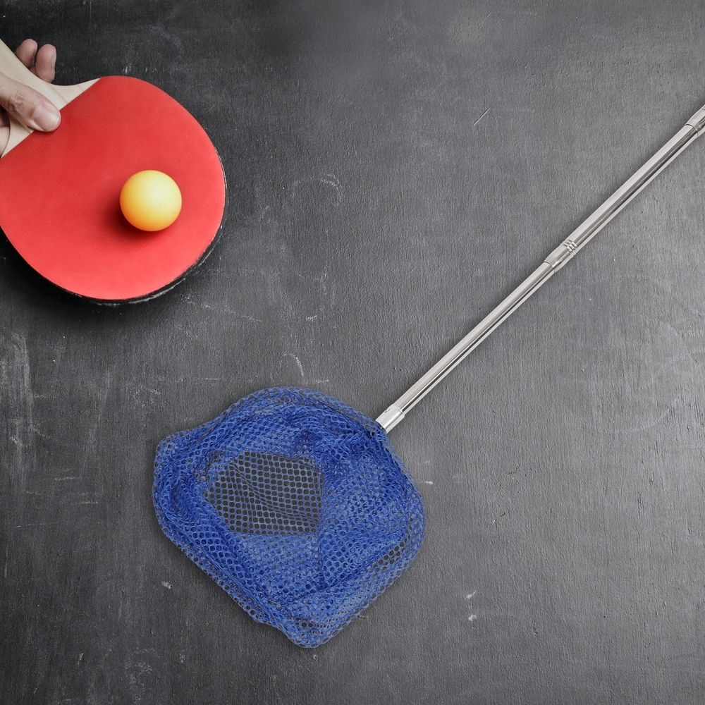 Table Tennis with Ergonomic Handle for Convenient Carry and Collection
