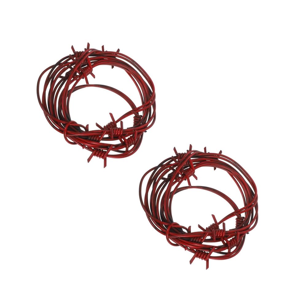 Halloween Simulation Thorn Vine Chains Haunted House Dress Up Party Scene Decorations Red