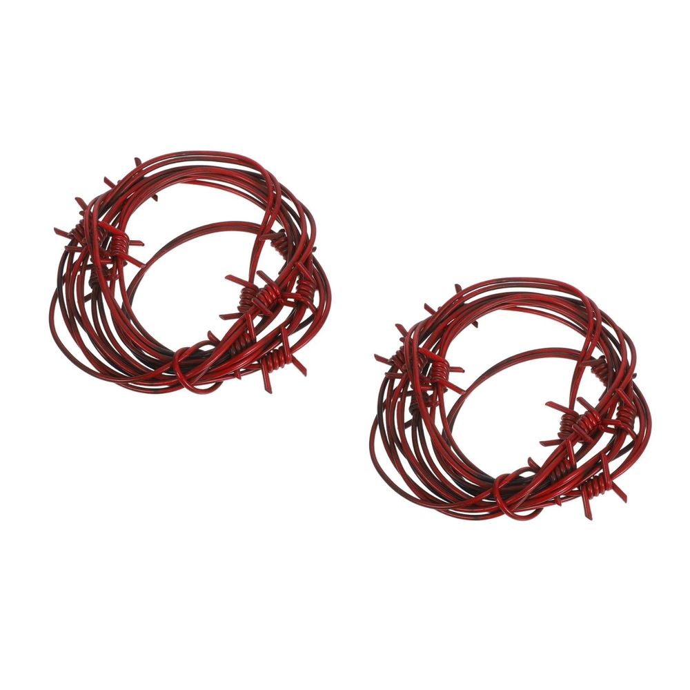 Halloween Simulation Thorn Vine Chains Haunted House Dress Up Party Scene Decorations Red