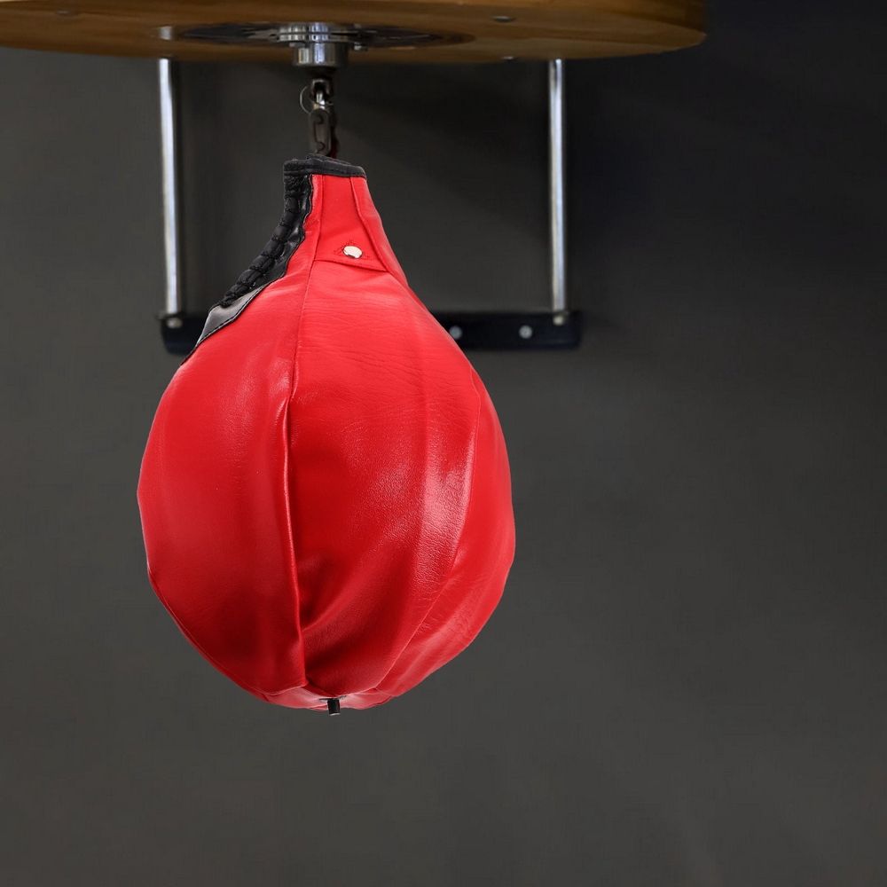 Goalkeeper Training Equipment Boxing Ball Red Hand Eye Coordination Improvement 1Set