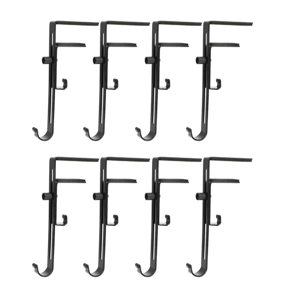 2 in 1 Garland and Stocking Hanger, Christmas 2 in 1 Mantel Hanger, Adjustable Garland and Stocking Mantel Holders, No Drill Garland Hanger for Hanging Christmas Stocking Garland Balls