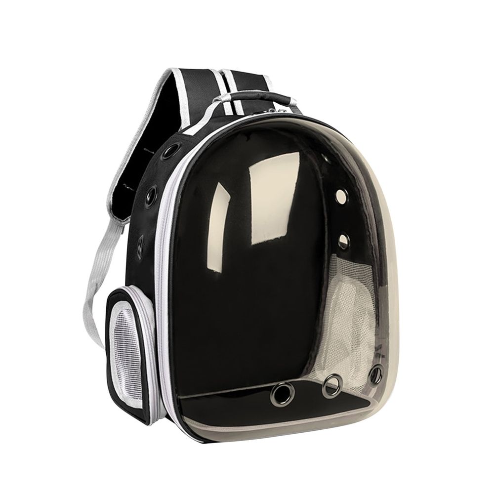 Cat Backpack Carrier with Transparent Space Capsule, Pet Bubble Carrying Bag for Small Medium Kitty & Puppy, Backpack Airline Approved, Breathable Pet Travel Bag for Hiking Walking Camping