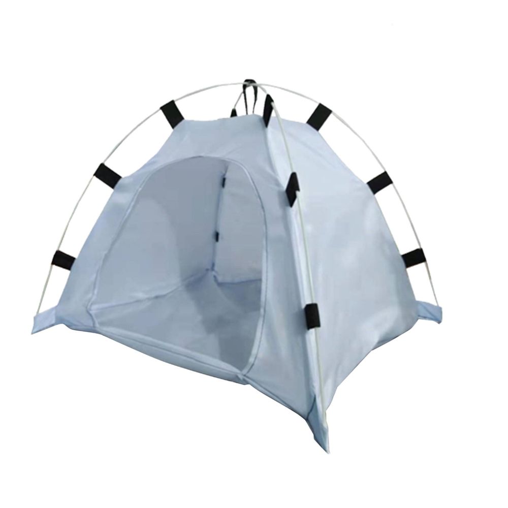 Pet Products, Original Pet Cot Tent Portable Dog House, Dog Shade & Weather Shelter, Up to 16.5 LB Dogs Dog Bed, Large 15.75 X 15.75 X 11.81 Inches, Blue