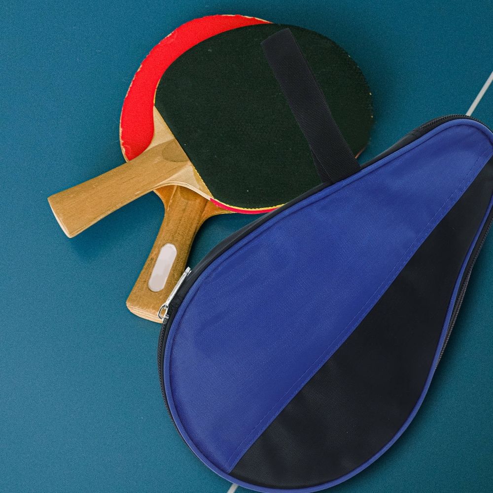 Table Tennis Paddle Cover Oxford Cloth Racket Storage Sports Practice 1Pack