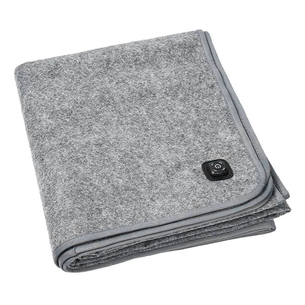 2X USB Electric Heating Pad 60x50cm 5V Heated Blanket Mat with Thermostat Insulation Warm Cushion for Outdoor Use