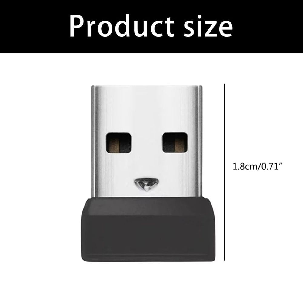 Replacement USB Receiver For Wireless Gaming Mouse Easy Installation
