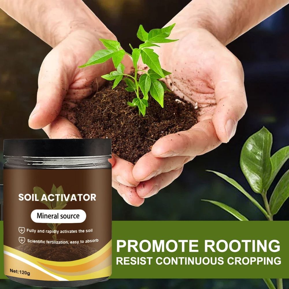 OrganicMatter All Purpose Potting and Planting Garden Soil, Organic Soil Activators And Plant Fertilizer For Raised Garden Beds, Potting Mixes And Seedling Compost, Compaction And Promotes Plant