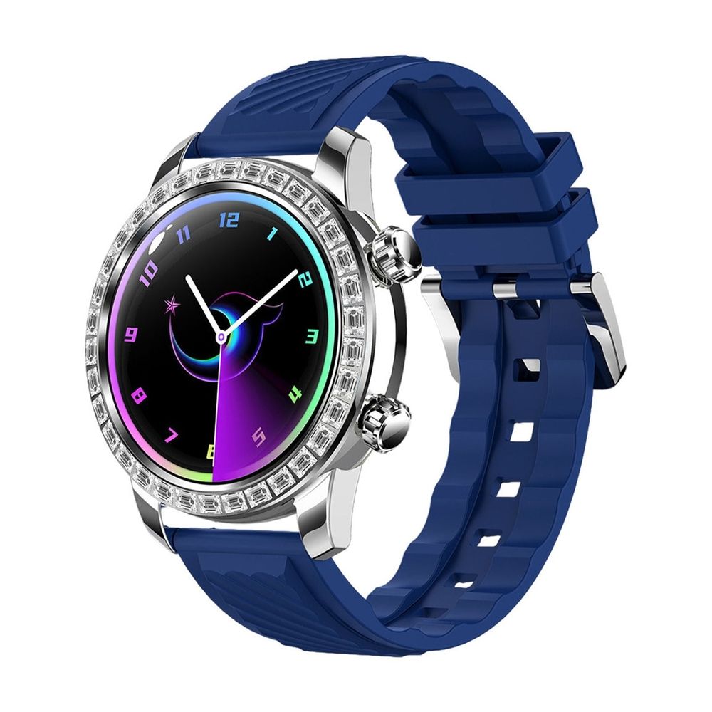 Smart Watch, Smart Watches for Women, 1.52in High Precision Watch with Two Watch Bands Bluetooth HD Call Intelligent Voice Control and IP68 Water Proofing 1.52in Smart Sports Watch(Blue)