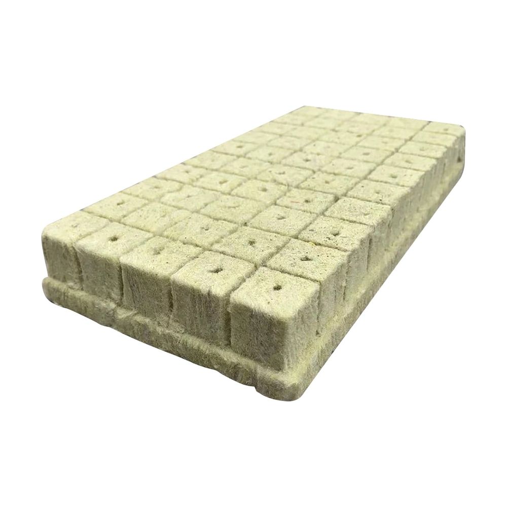 Seed Growing Tray, Plant Growing Trays Fruit And Vegetable Seed Sowing Matrix Hydroponic Cultivation Soilless Cultivation Matrix Sowing Wool Plug Block Indoor Gardening, Growing Microgreens