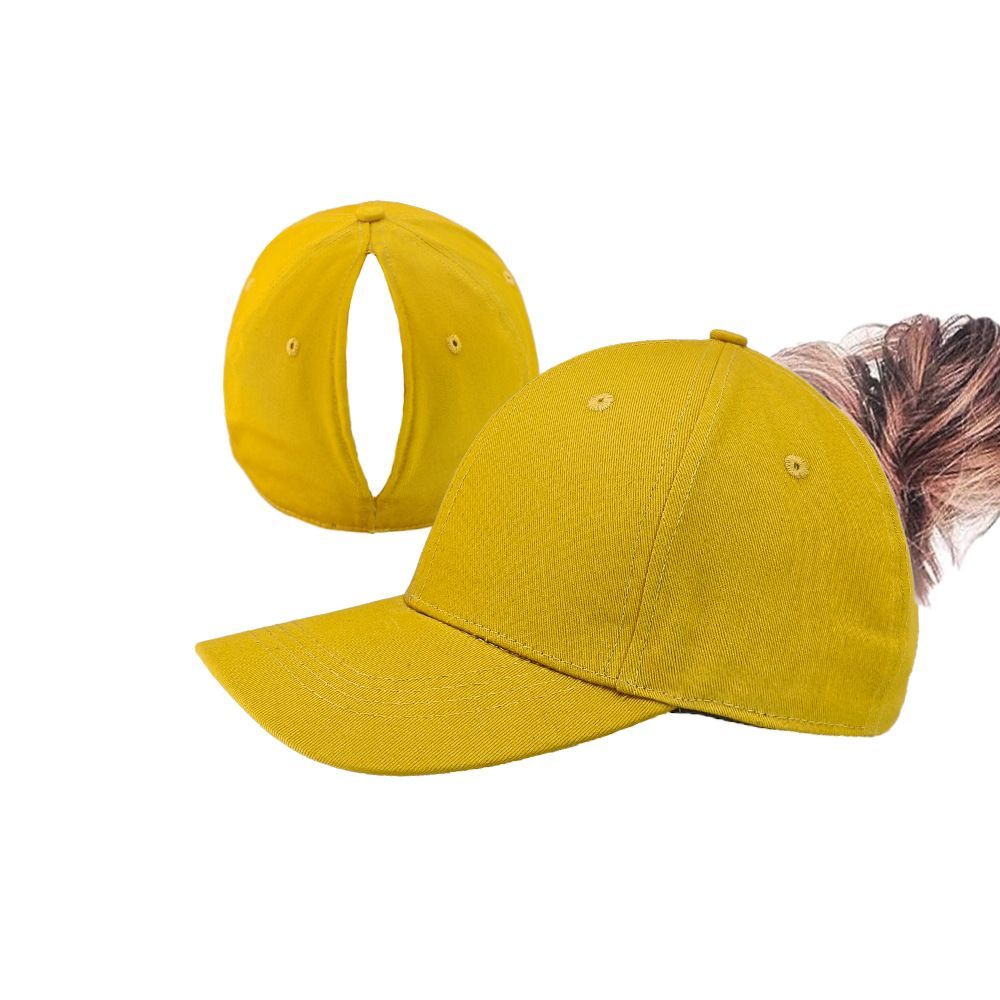 Magnetic Ponytail Cap White