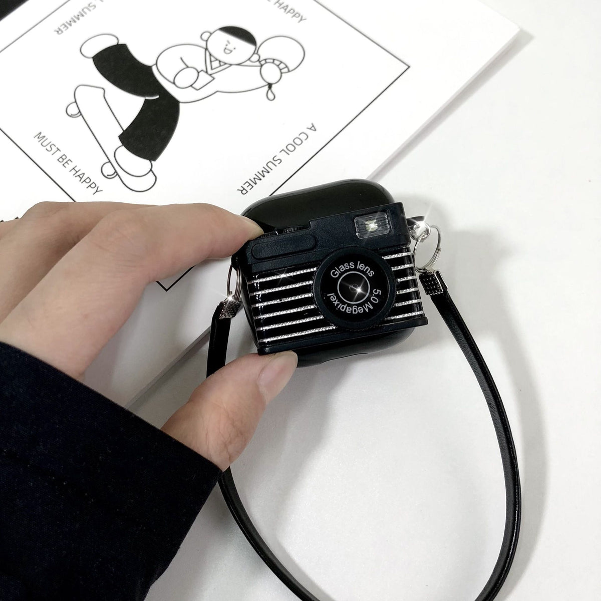 Retro luminous and sound-emitting camera Apple AirPods 1/2