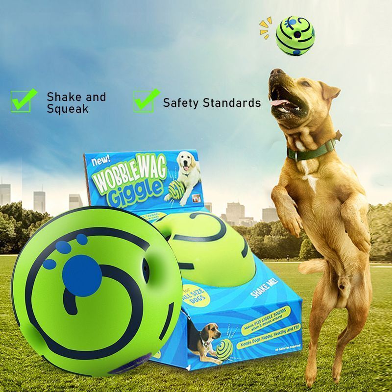 14cm Dog Squeaky Ball Color Box