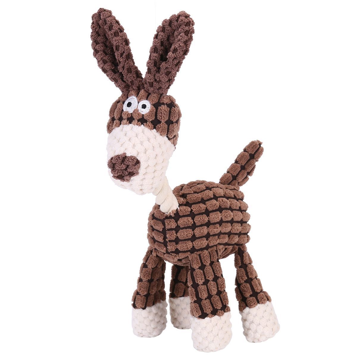 Small & Large Plush Ducks with Rope Carrot