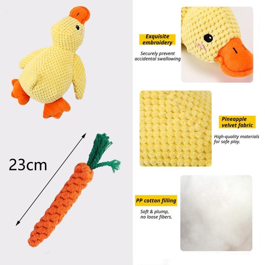 2-Pack Squeaky Plush Toys 03