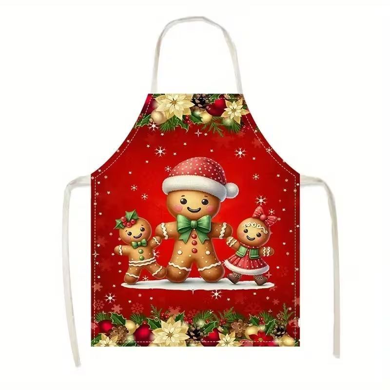 Winter Christmas & Halloween Apron, 75x65 cm Flannel, soft and warm, large size offers extra coverage, provides extra warmth for cold winter events.