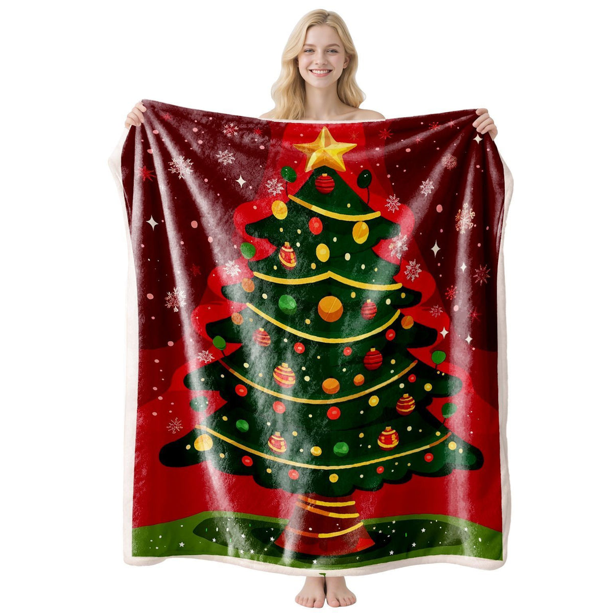 Holiday‑Themed Flannel Throw Blanket, Christmas & Halloween Air‑Conditioning Cover, Delightful Present For Multiple Indoor Scenarios, Style FLR‑192, Size XS, 75x100cm