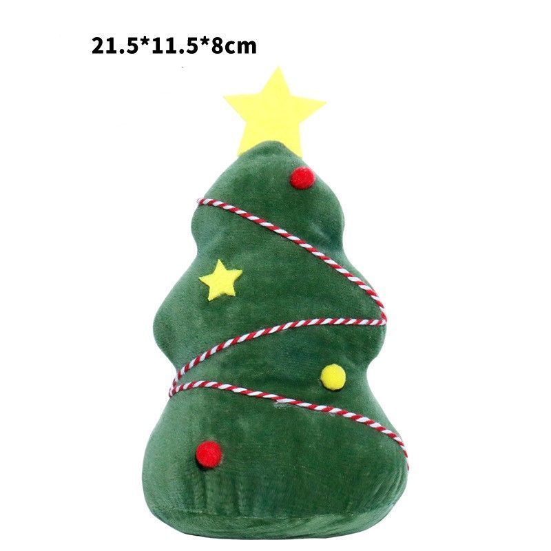Christmas Tree Shaped Cute Plush Ornament Doll Pendant Holiday Decor Gift Great Christmas Present