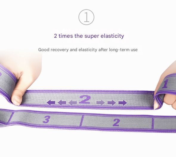 10 Grid Pink | Intermediate Fitness Resistance Band | Christmas Adult Strength Gift | for Gym Body Shaping Workout