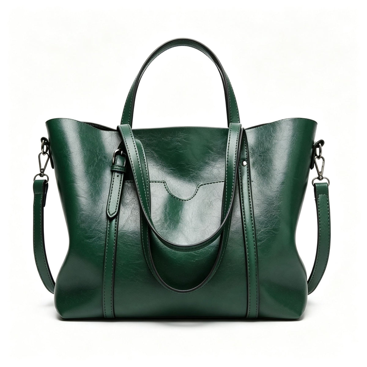 Green | Fashion Minimalist Women's Tote Bag | Christmas Vintage Commute Gift | Large Capacity Shoulder Crossbody Handbag