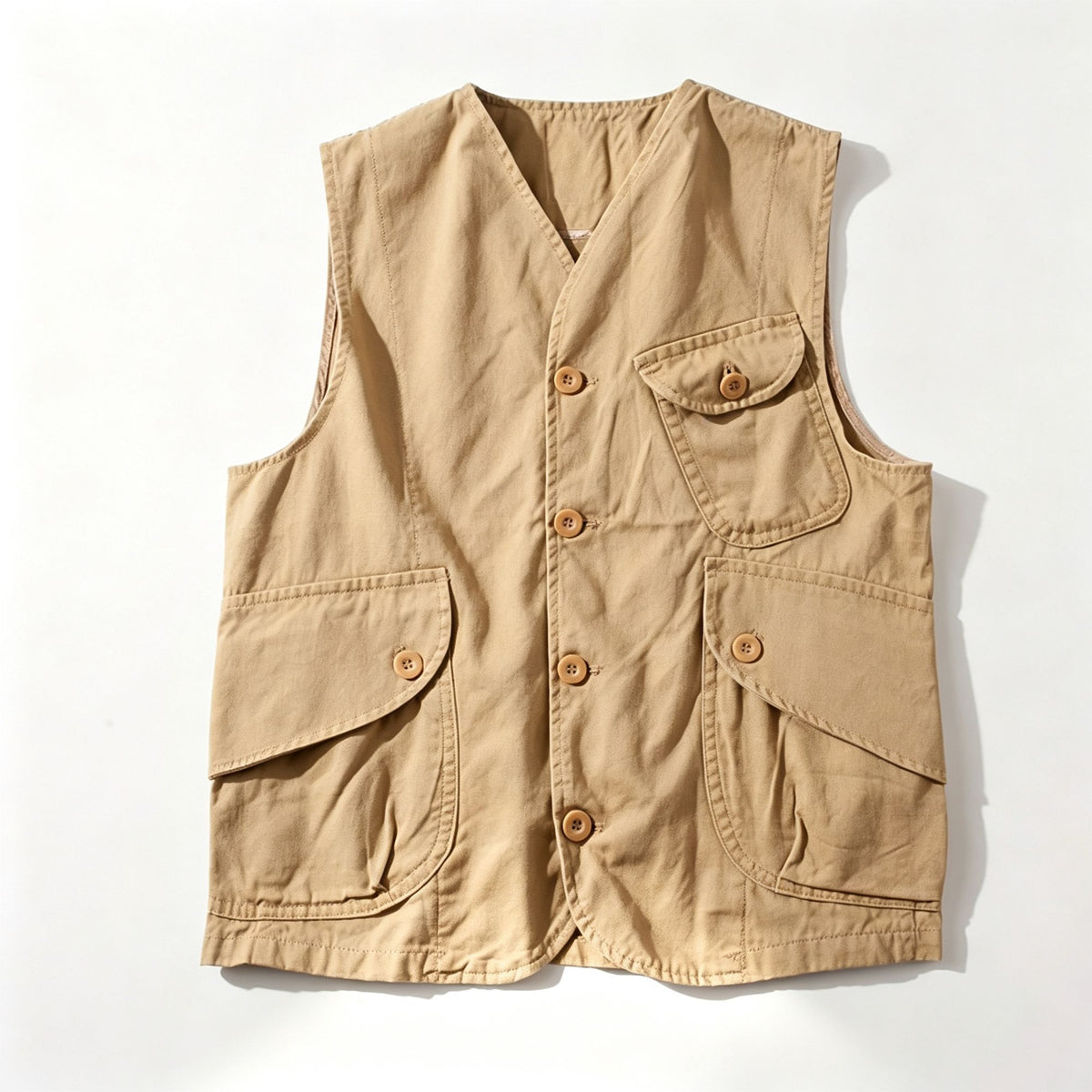 Black Size M | Multi-Pocket Utility Cargo Vest | Christmas Minimal Layer Gift | Unisex Loose Casual Sleeveless Layered Jacket